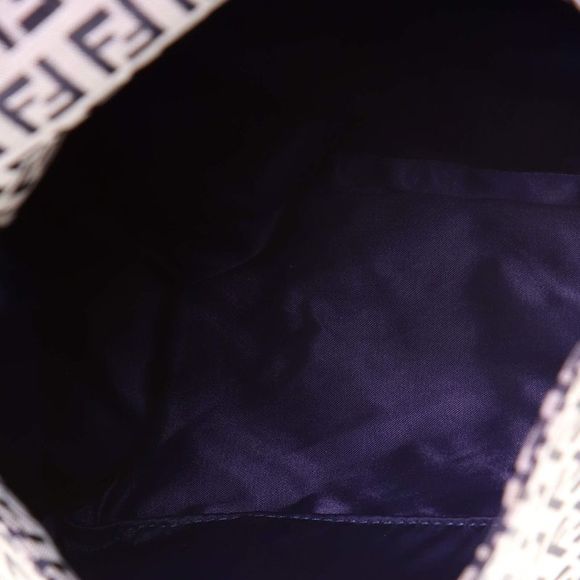 Fendi Mama Forever Bag Zucchino Canvas Blue - Picture 5 of 8